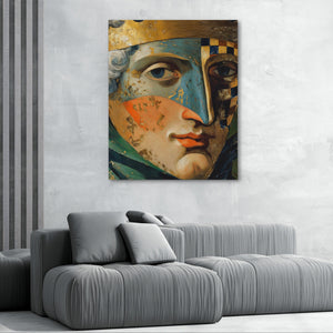 Chess King Metamorphosis - Luxury Wall Art