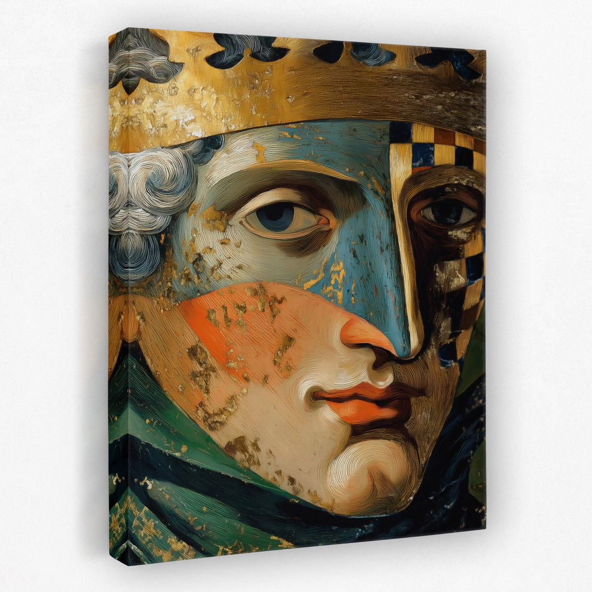 Chess King Metamorphosis - Luxury Wall Art
