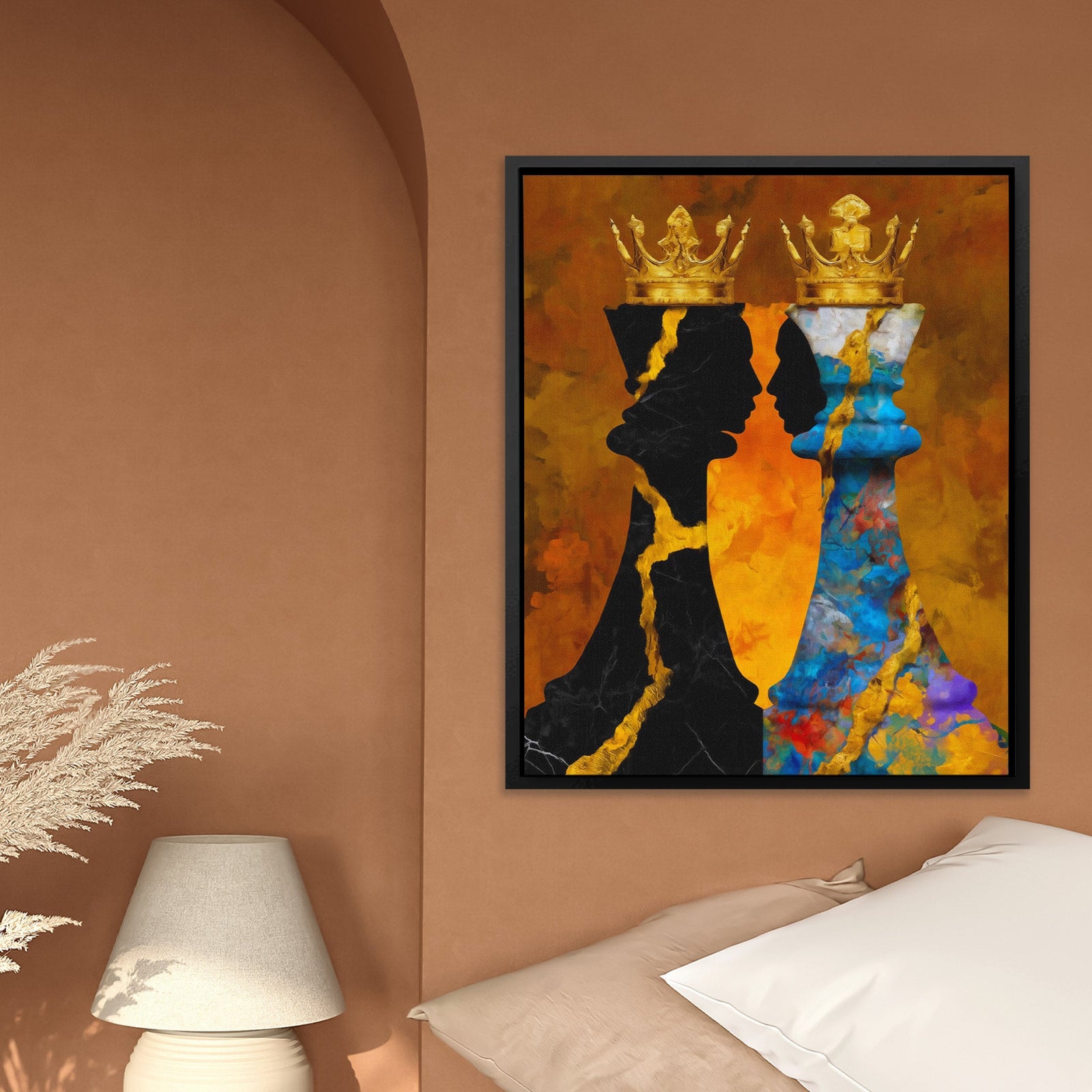 Chess Royal Standoff - Luxury Wall Art