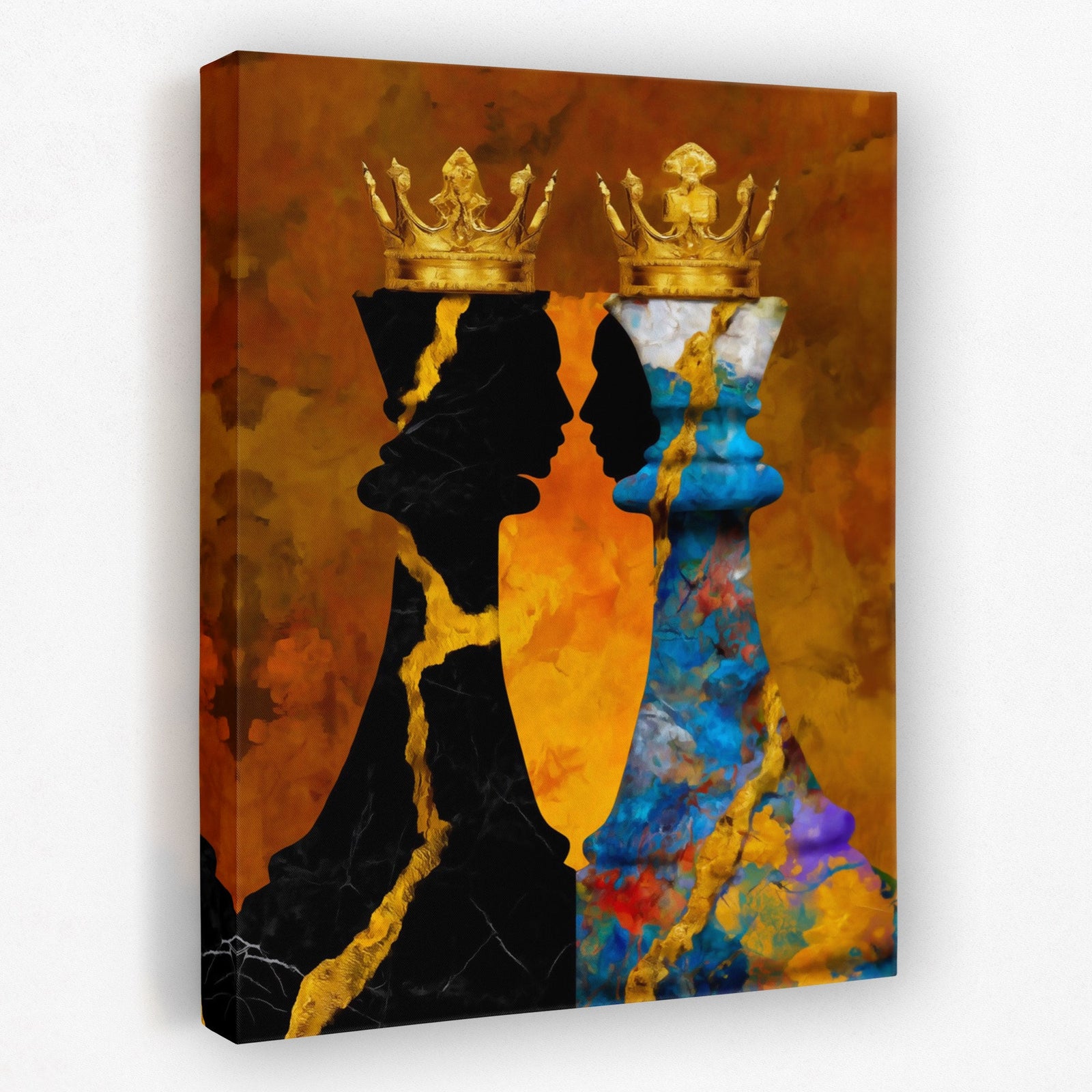 Chess Royal Standoff - Luxury Wall Art