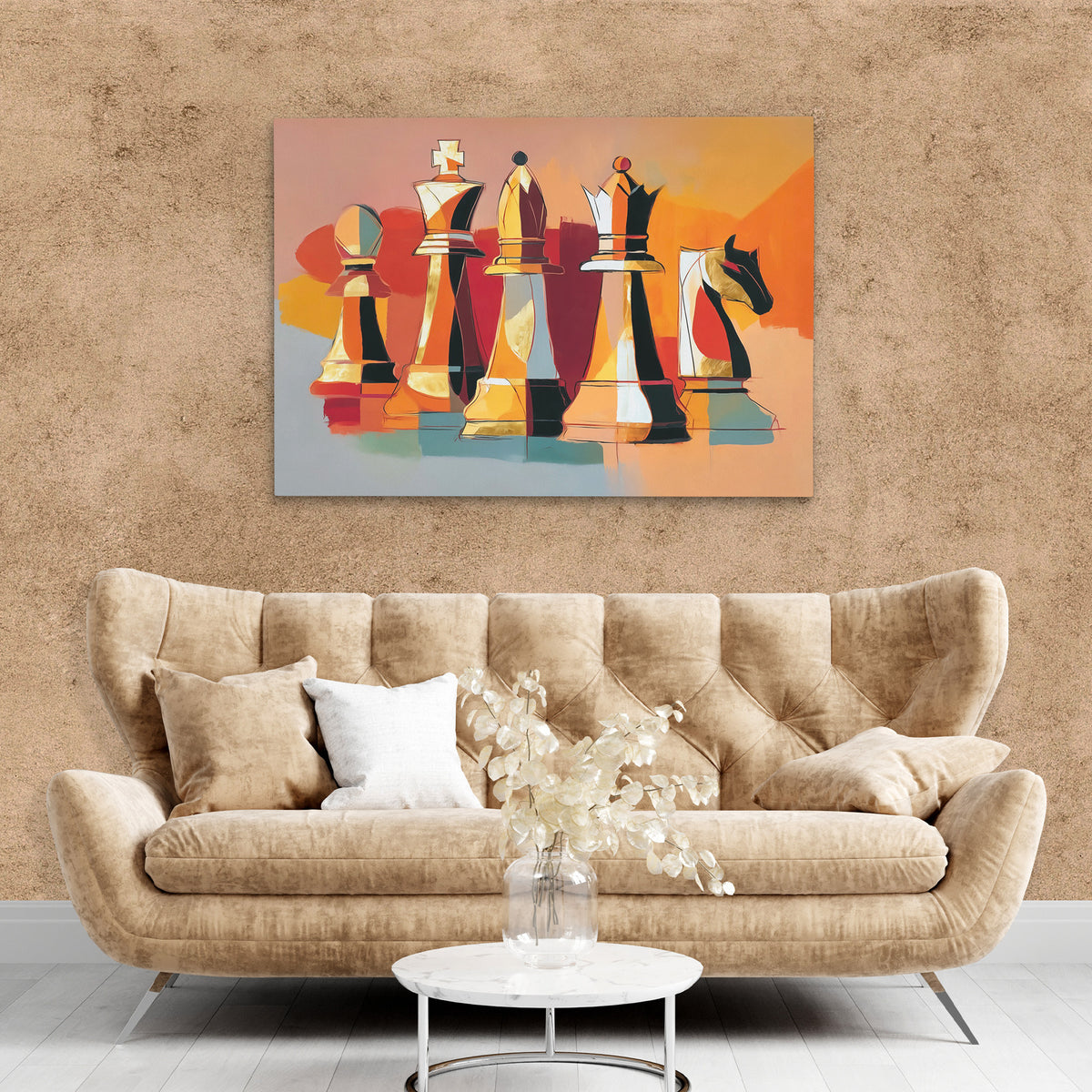 Chess Strategy Unveiled - Luxury Wall Art