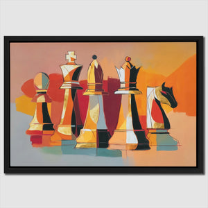 Chess Strategy Unveiled - Luxury Wall Art