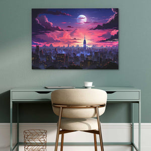 Chicago Sunset - Luxury Wall Art