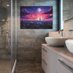 Chicago Sunset - Luxury Wall Art