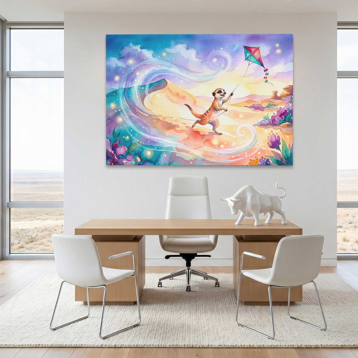 Child Kite Ascension — Child Kite Ascension White Bull Room Land 192