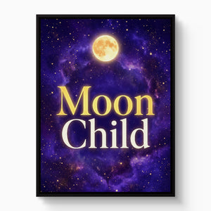 Child of the Cosmos — child of the cosmos white studio framed black
