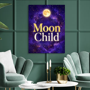 Child of the Cosmos — child of the cosmos sq green luxury rom 1port flush print