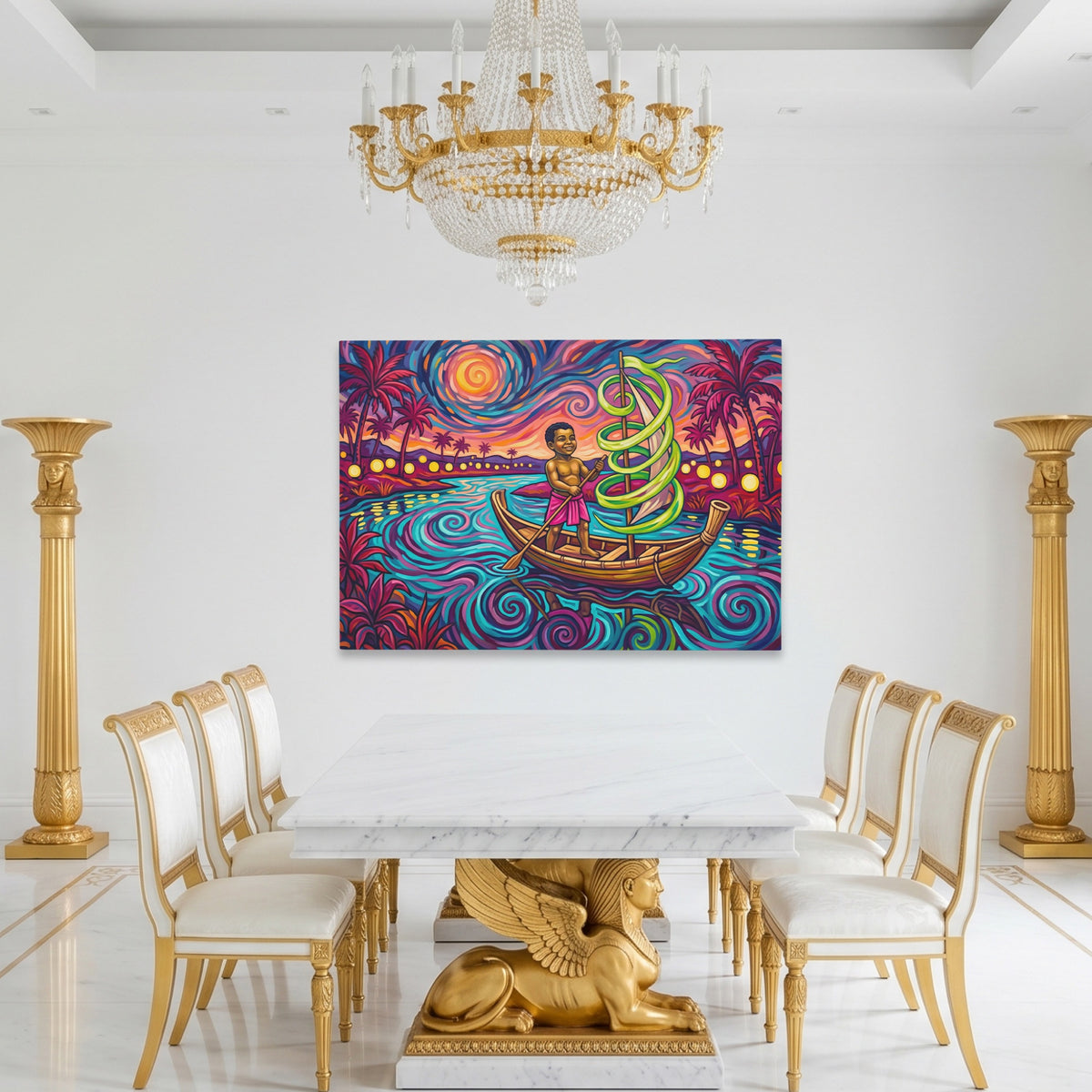 Child Starry Voyage — Child Starry Voyage Roman White Room Land 211