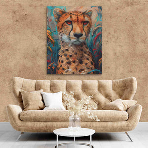 Chilling Cheetah - Luxury Wall Art