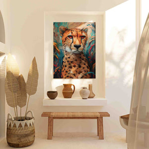 Chilling Cheetah - Luxury Wall Art