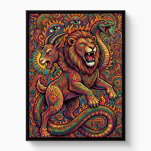 Chimera Unleashed - Luxury Wall Art