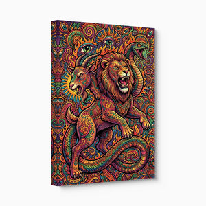 Chimera Unleashed - Luxury Wall Art