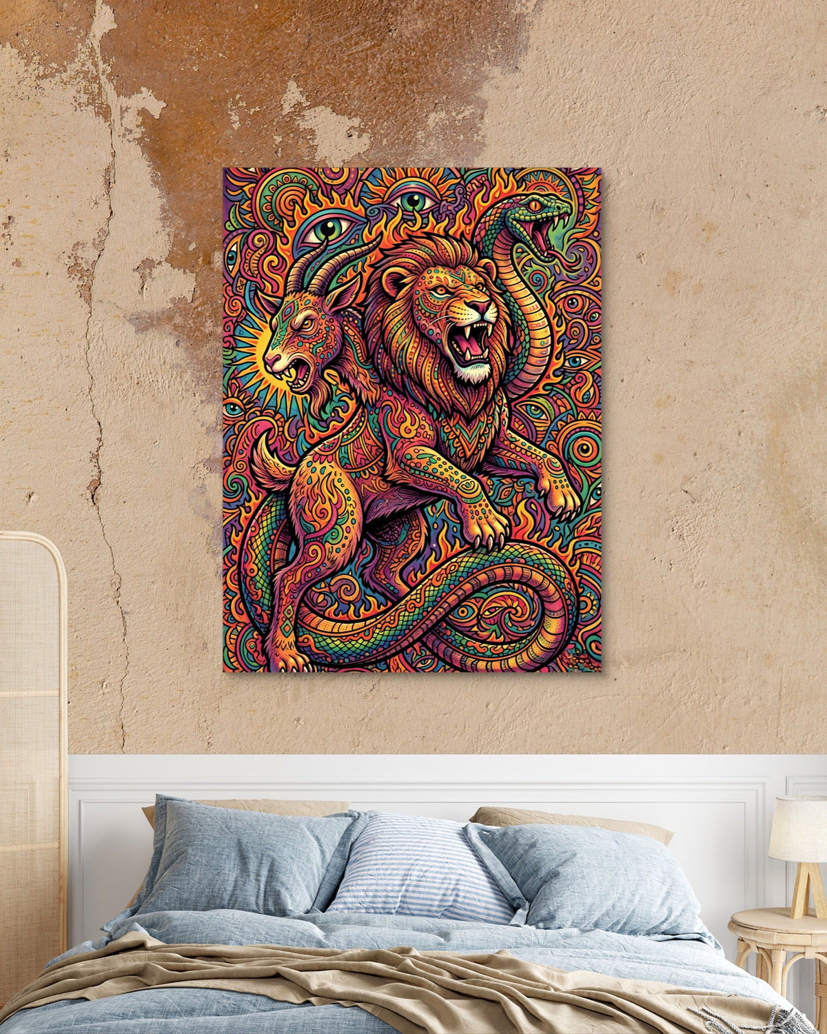Chimera Unleashed - Luxury Wall Art