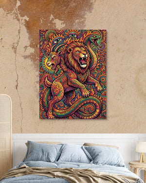 Chimera Unleashed - Luxury Wall Art