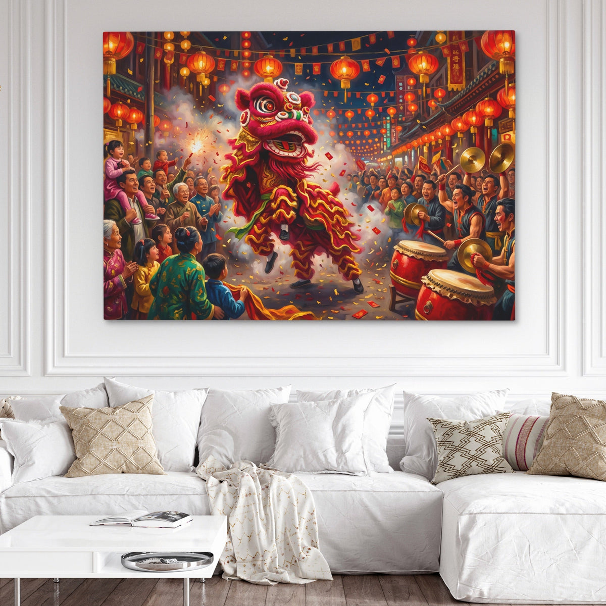 Chinese New Years Celebration - Luxury Wall Art