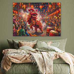 Chinese New Years Celebration - Luxury Wall Art