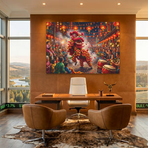 Chinese New Years Celebration - Luxury Wall Art