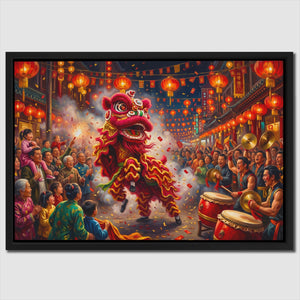 Chinese New Years Celebration — Chinese New Years Celebration Close Up Landscape 65