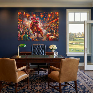 Chinese New Years Celebration — Chinese New Years Celebration Golf House Blue Land 128