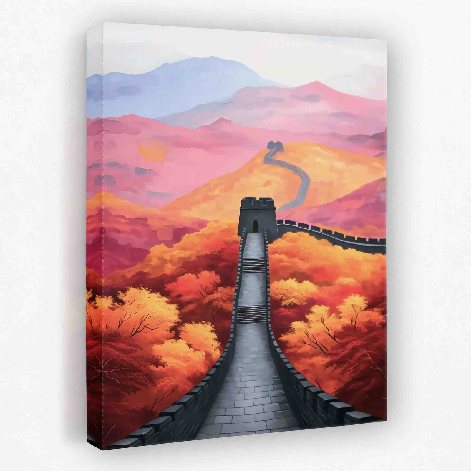 Chinese Wall - Architecture Canvas Wall Art