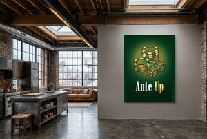 Chips Ante Up - Luxury Wall Art