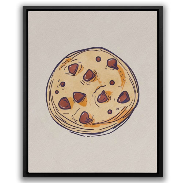 Chocolate Chip Cookie in a room