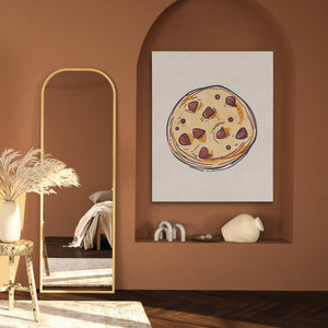 Chocolate Chip Cookie - Luxury Wall Art