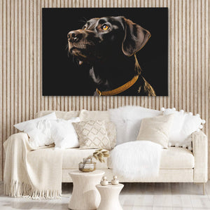 Chocolate Gaze - Luxury Wall Art