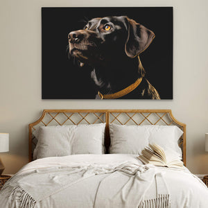 Chocolate Gaze - Luxury Wall Art