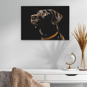 Chocolate Gaze - Luxury Wall Art