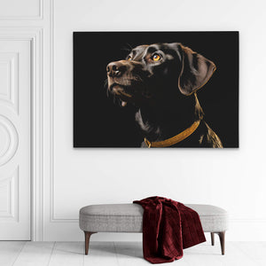 Chocolate Gaze - Luxury Wall Art