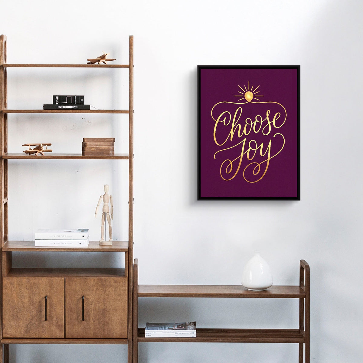 Choose Joy Gilded - Luxury Wall Art