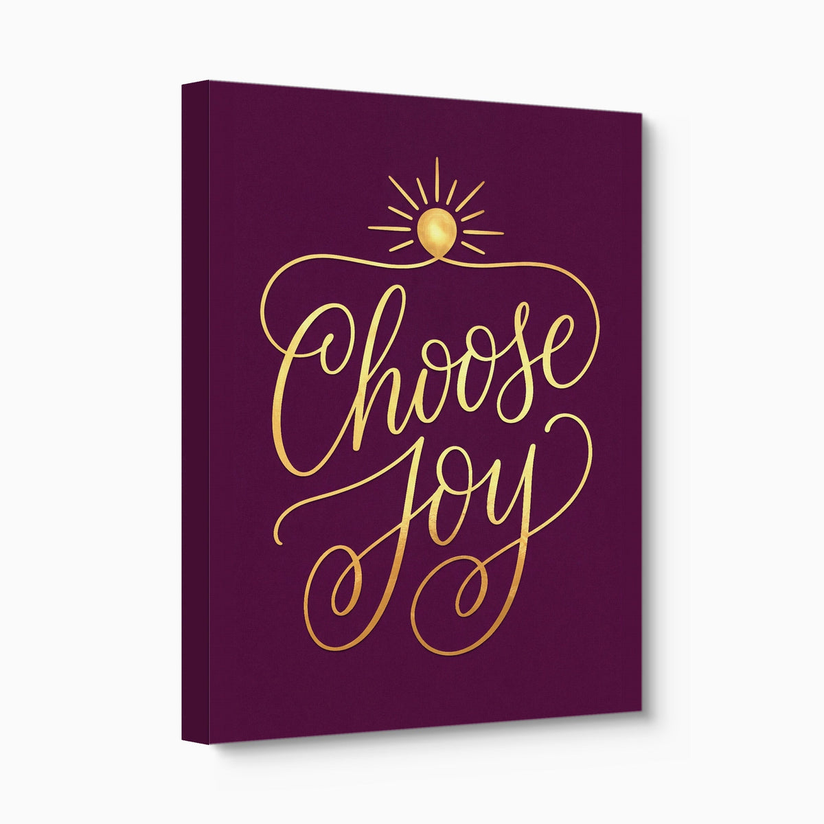 Choose Joy Gilded - Luxury Wall Art