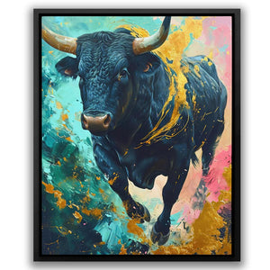 Chromatic Stampede - Luxury Wall Art