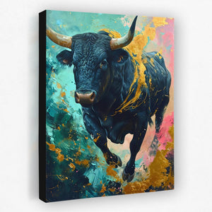 Chromatic Stampede - Luxury Wall Art