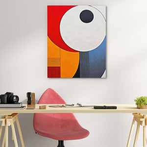 Circling Colors - Luxury Wall Art