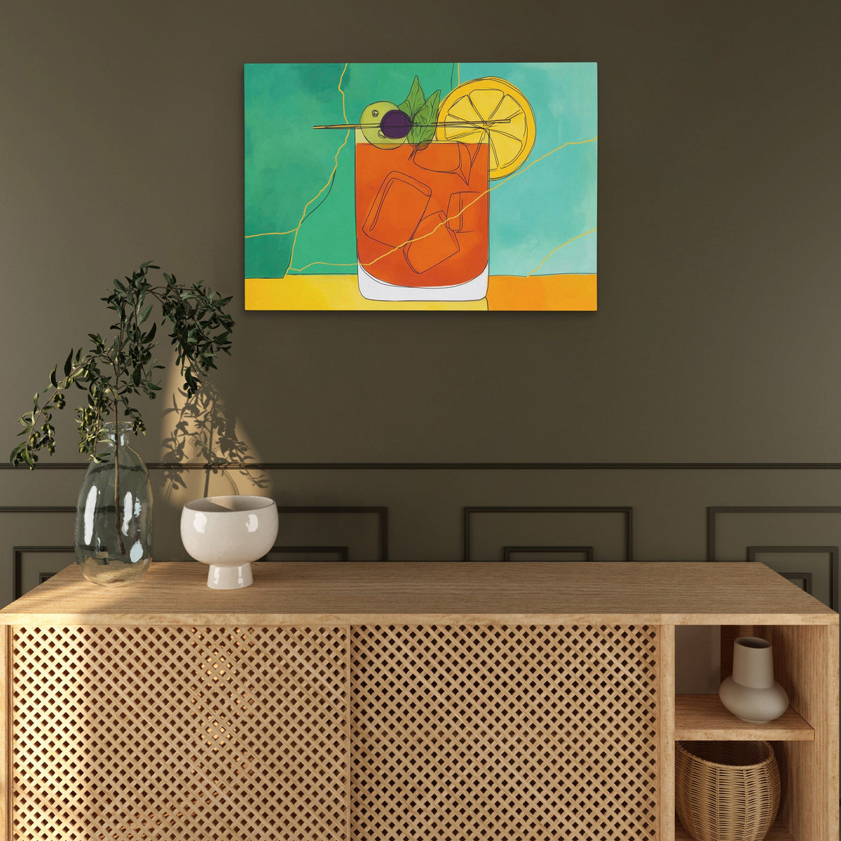 Citrus Summer Splash - Luxury Wall Art