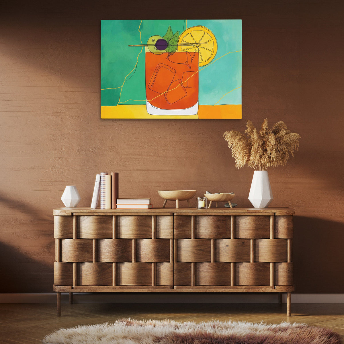 Citrus Summer Splash - Luxury Wall Art