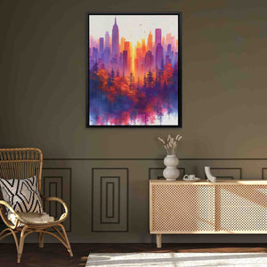 City Reflections - Luxury Wall Art