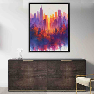 City Reflections - Luxury Wall Art