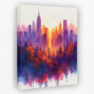 City Reflections - Luxury Wall Art