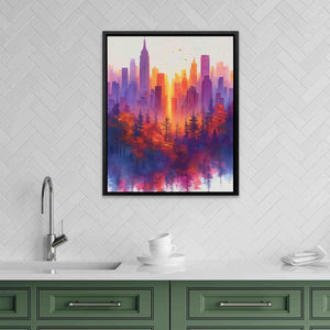 City Reflections - Luxury Wall Art