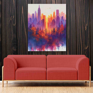 City Reflections - Luxury Wall Art