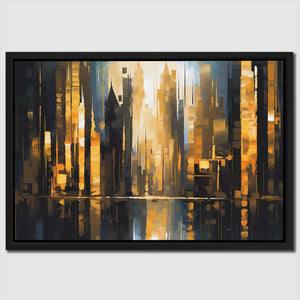 City's Horizon - Luxury Wall Art