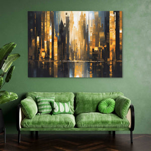 City's Horizon - Luxury Wall Art