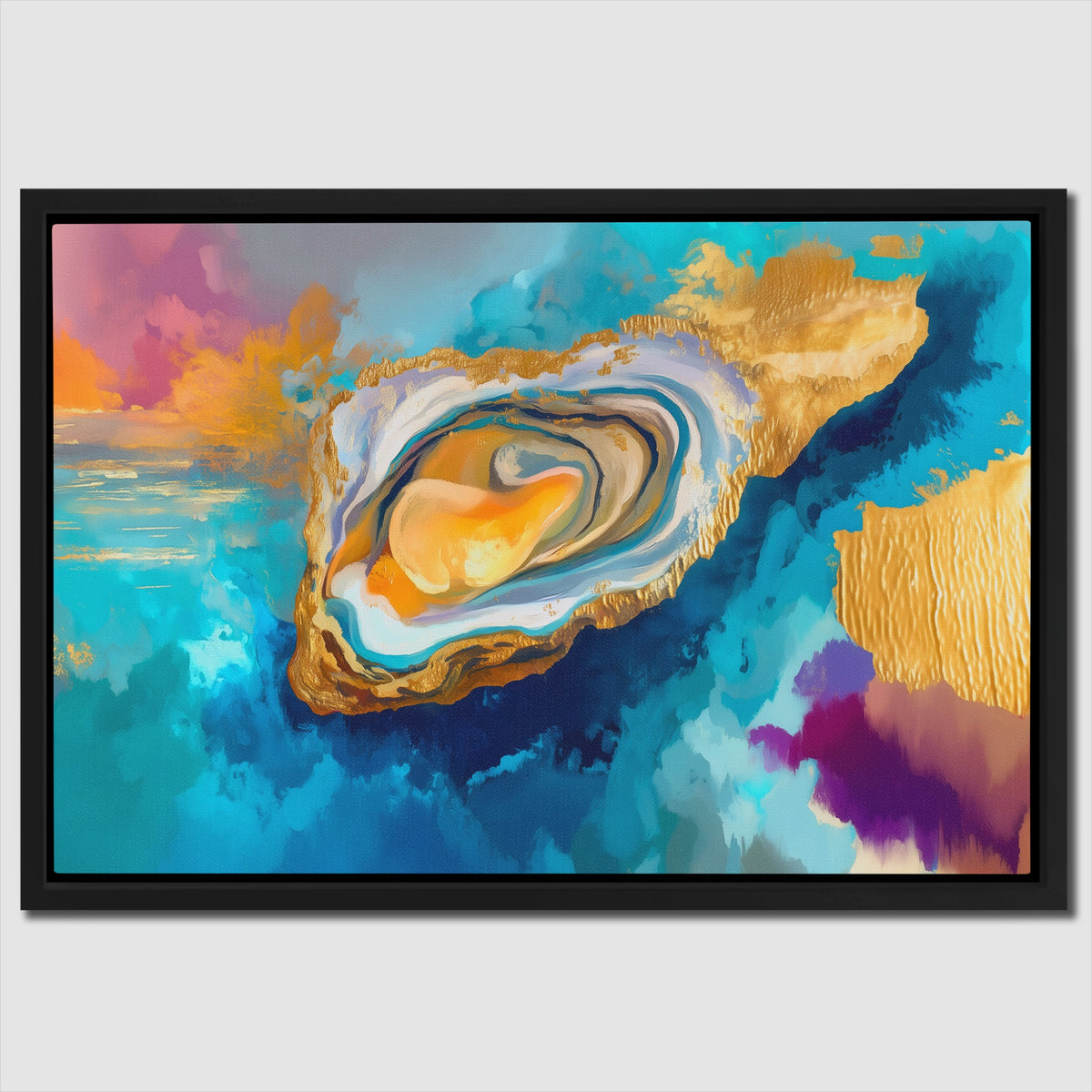 Clam Golden Depths — Clam Golden Depths Close Up Landscape 80