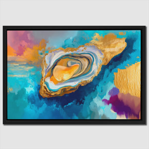 Clam Golden Depths — Clam Golden Depths Close Up Landscape 80