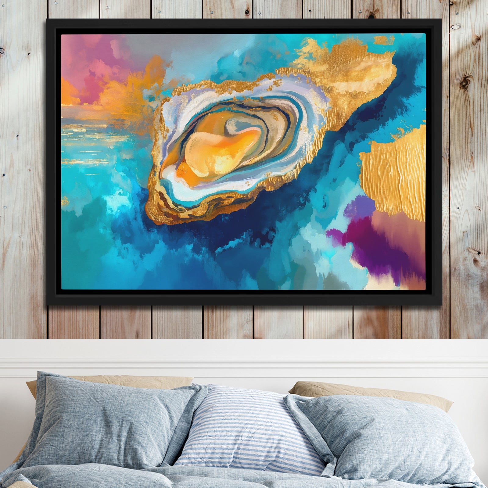 Clam Golden Depths — Clam Golden Depths Close Up Landscape 80