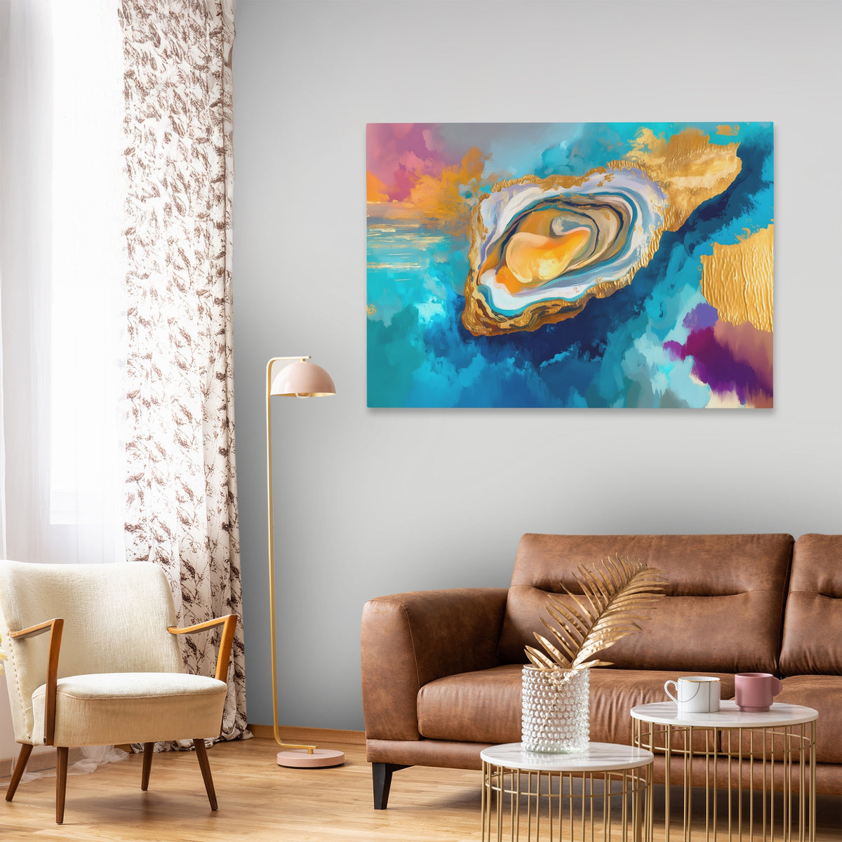 Clam Golden Depths — Clam Golden Depths New   Curtains Land 152