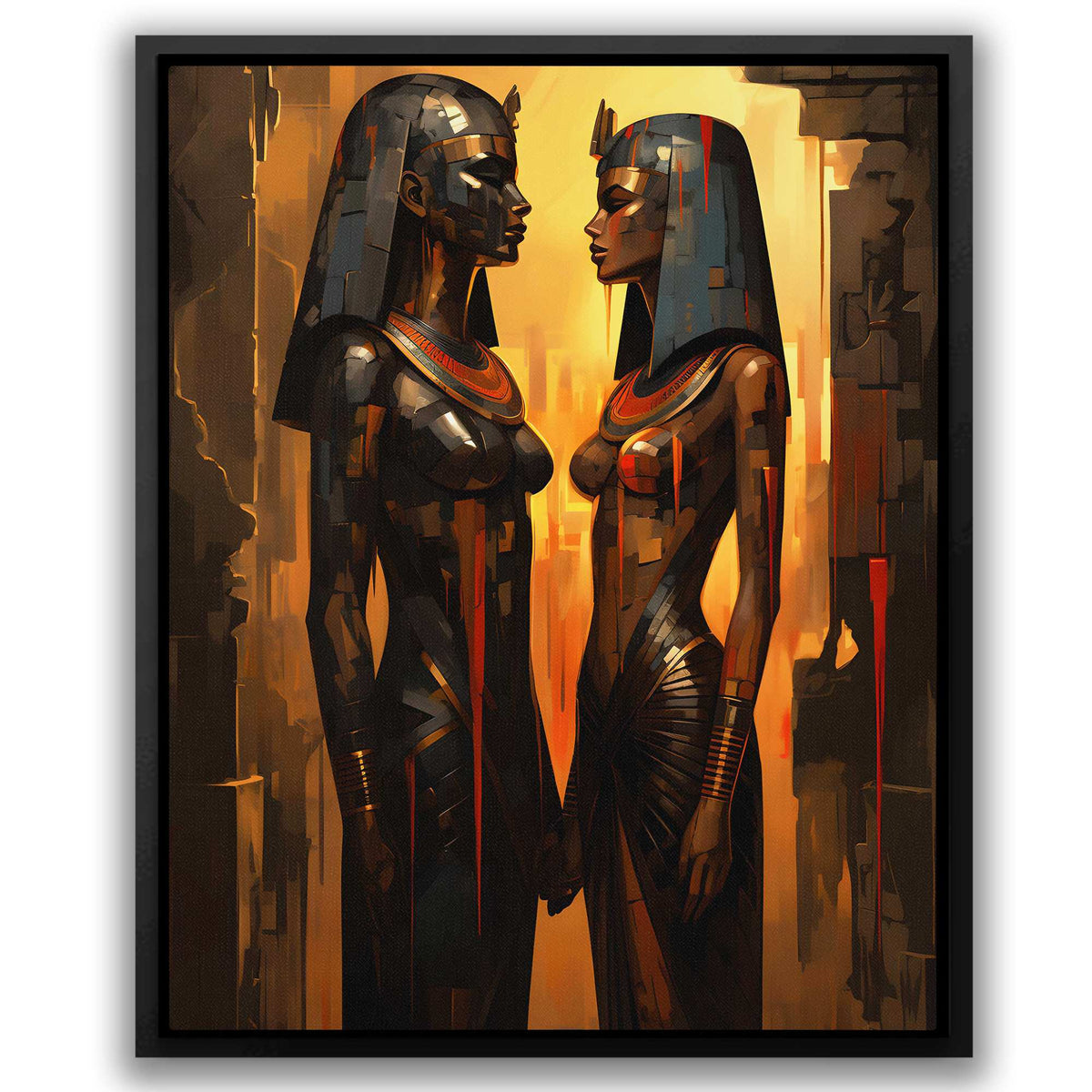 Cleopatra&#39;s Kiss - Luxury Wall Art